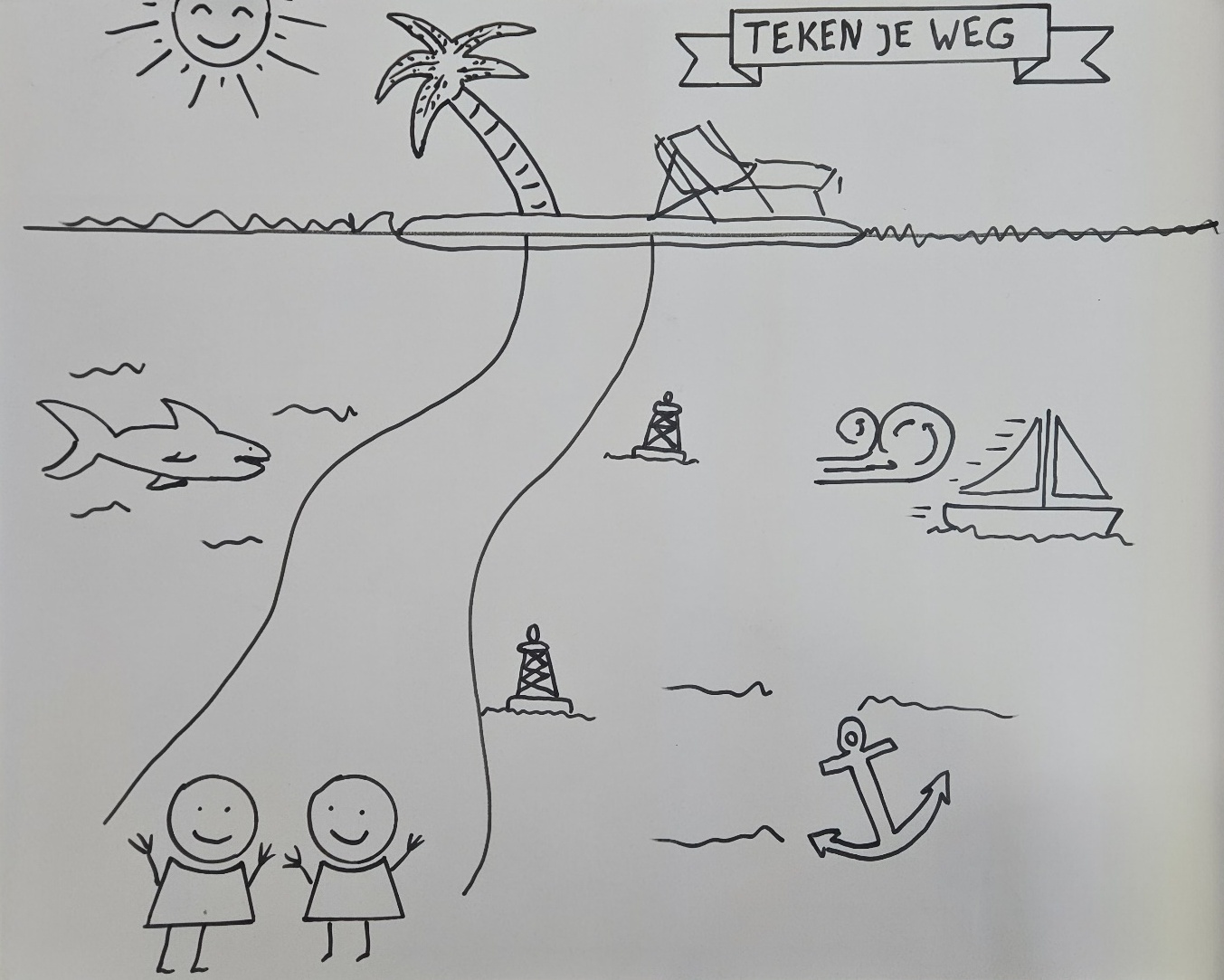 Teken Je Weg workshop